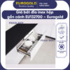 Giá bát đĩa inox hộp gắn cánh EU132700 Eurogold