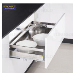 Giá xoong nồi inox hộp 2 lớp đáy gắn cánh EU130900 Eurogold 2