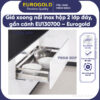 Giá xoong nồi inox hộp 2 lớp đáy gắn cánh EU130700 Eurogold