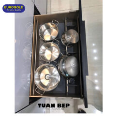 Giá xoong nồi nhôm màu ghi đậm EUM5190G Eurogold 2