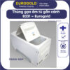 Thùng gạo âm tủ gắn cánh B331 Eurogold
