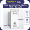 Thùng gạo mặt gương màu bạc C260 Eurogold