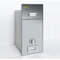 Thùng gạo mặt gương màu bạc C300 Eurogold 1