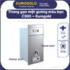 Thùng gạo mặt gương màu bạc C300 Eurogold