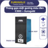 Thùng gạo mặt gương màu đen C300 Eurogold