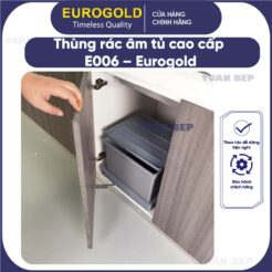 Thùng rác âm tủ cao cấp E006 Eurogold