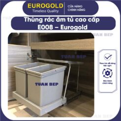 Thùng rác âm tủ cao cấp E008 Eurogold
