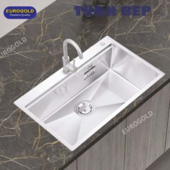 Chậu rửa bát 1 hố chống xước EUC15850EA Eurogold