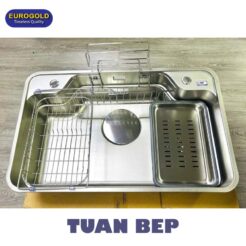 Chậu rửa bát 1 hố chống xước EUC87848EB Eurogold