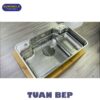 Chậu rửa bát 1 hố chống xước EUC88050EB Eurogold