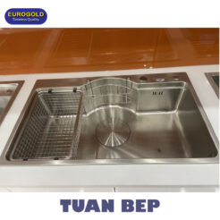 Chậu rửa bát 1 hố chống xước EUD27848 Eurogold 2