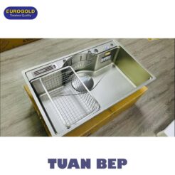 Chậu rửa bát 1 hố chống xước EUD37848 Eurogold