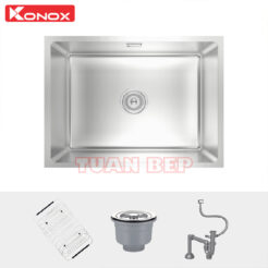 Chậu rửa bát 1 hố chống xước Konox KN6044SU Dekor 2