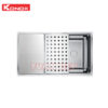 Chậu rửa bát 1 hố chống xước Konox KN8644SU Dekor