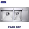 Chậu rửa bát 2 hố EUP39850 Eurogold