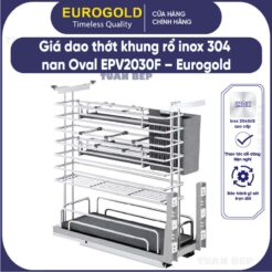 Giá dao thớt inox 304 nan Oval EPV2030F Eurogold