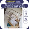 Giá dao thớt inox mờ 304 nan dẹt EP20F Eurogold