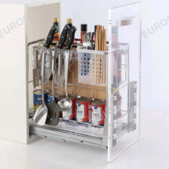 Giá dao thớt inox mờ 304 nan dẹt EP40F Eurogold 3