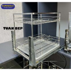 Giá gia vị inox 304 nan dẹt EP40B Eurogold