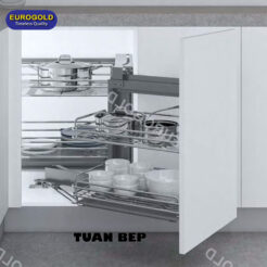 Giá góc liên hoàn inox 304 nan Oval EPV102 phải Eurogold