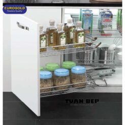 Giá góc liên hoàn ray âm giảm chấn ELT102R phải Eurogold