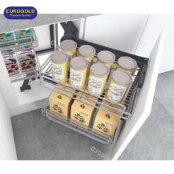 Giá liên hoàn nan inox 304 ray giảm chấn EPSL102 phải Eurogold