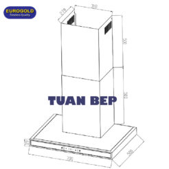 Máy hút mùi EUH05070WH Eurogold 3