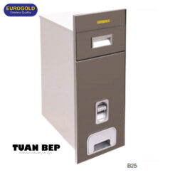 Thùng gạo gương nút nhấn B25 Eurogold