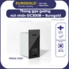 Thùng gạo gương nút nhấn màu đen GC300B Eurogold
