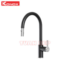 Vòi rửa bát dây rút Alto Black