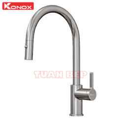 Vòi rửa bát dây rút Alto Nickel