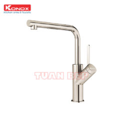 Vòi rửa bát dây rút Artan Nickel