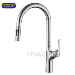 Vòi rửa bát dây rút EUF518CR Eurogold