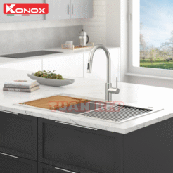 Vòi rửa bát dây rút Reno 1