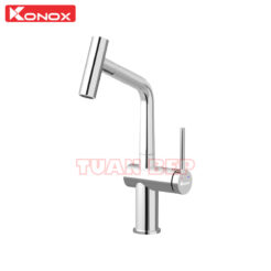 Vòi rửa bát dây rút Volta Chrome