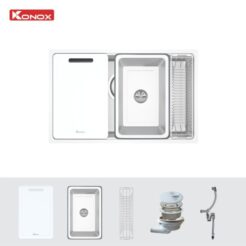 Chậu rửa bát phong cách Nhật bề mặt mịn Tari 7648SM 1